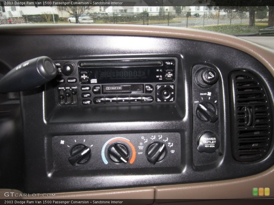 Sandstone Interior Controls for the 2003 Dodge Ram Van 1500 Passenger Conversion #61036420