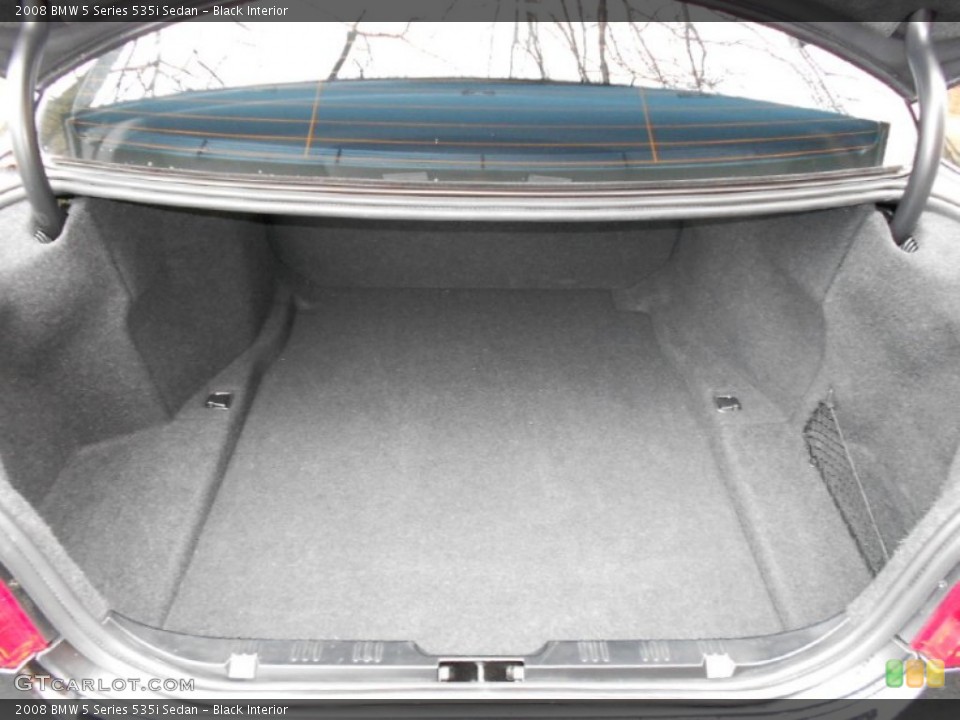 Black Interior Trunk for the 2008 BMW 5 Series 535i Sedan #61036918