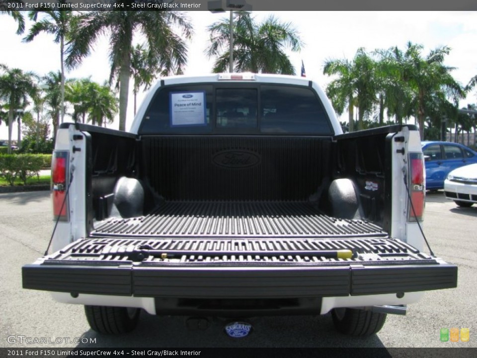 Steel Gray/Black Interior Trunk for the 2011 Ford F150 Limited SuperCrew 4x4 #61037301