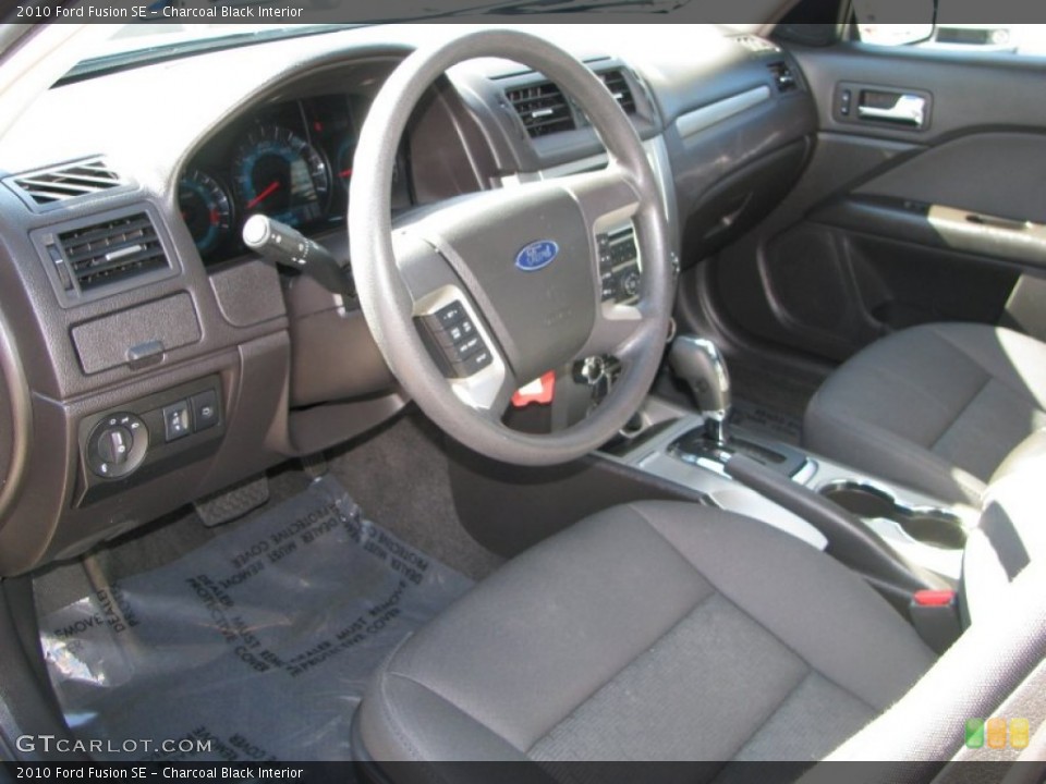 Charcoal Black Interior Photo for the 2010 Ford Fusion SE #61037929