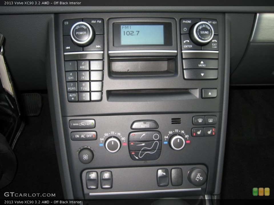 Off Black Interior Controls for the 2013 Volvo XC90 3.2 AWD #61039663