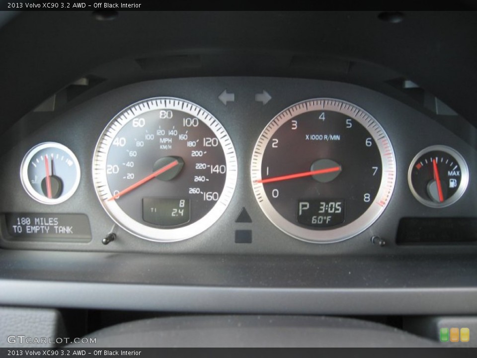 Off Black Interior Gauges for the 2013 Volvo XC90 3.2 AWD #61039685