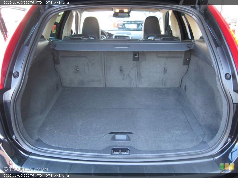 Off Black Interior Trunk for the 2012 Volvo XC60 T6 AWD #61040503