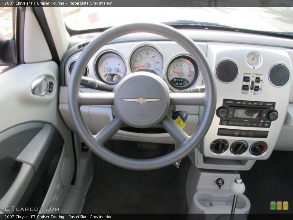 Pastel Slate Gray Interior Dashboard for the 2007 Chrysler PT Cruiser Touring #61041613