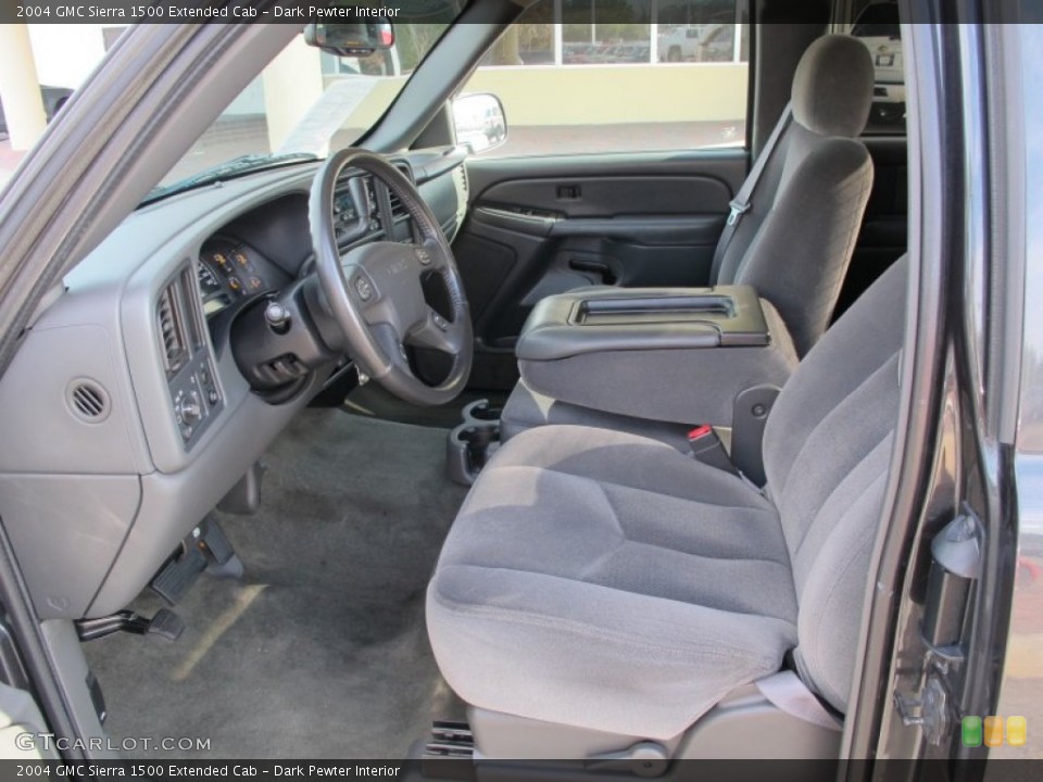 Dark Pewter Interior Photo for the 2004 GMC Sierra 1500 Extended Cab #61043371