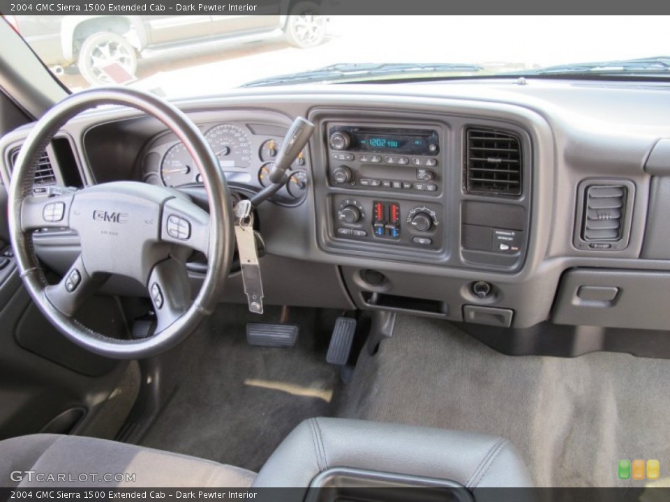 Dark Pewter Interior Dashboard for the 2004 GMC Sierra 1500 Extended Cab #61043407