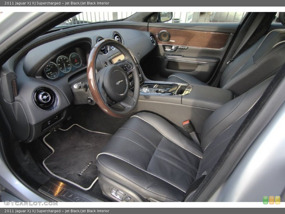 Jet Black/Jet Black Interior Photo for the 2011 Jaguar XJ XJ Supercharged #61043599