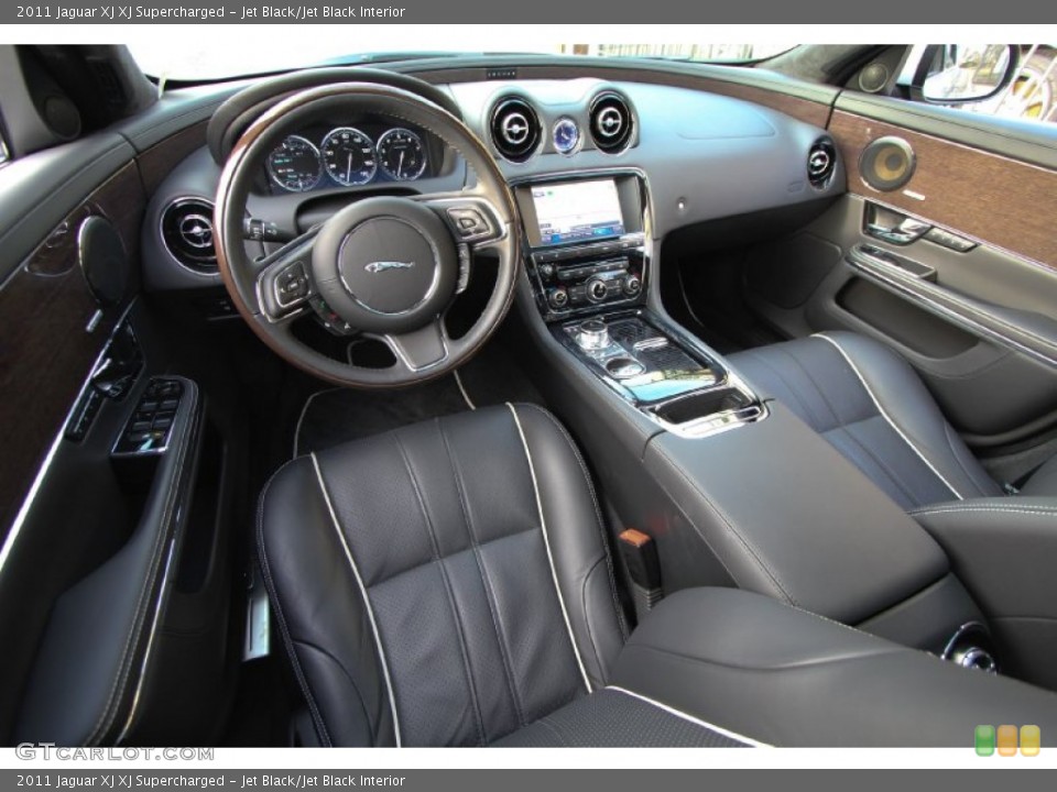 Jet Black/Jet Black Interior Dashboard for the 2011 Jaguar XJ XJ Supercharged #61043608