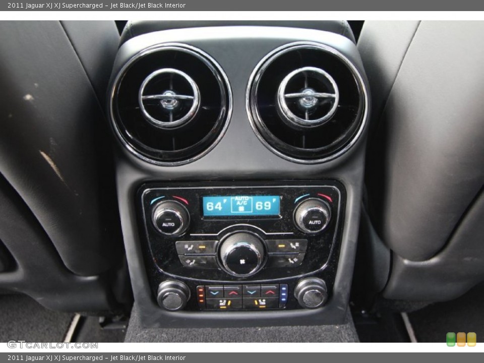 Jet Black/Jet Black Interior Controls for the 2011 Jaguar XJ XJ Supercharged #61043644