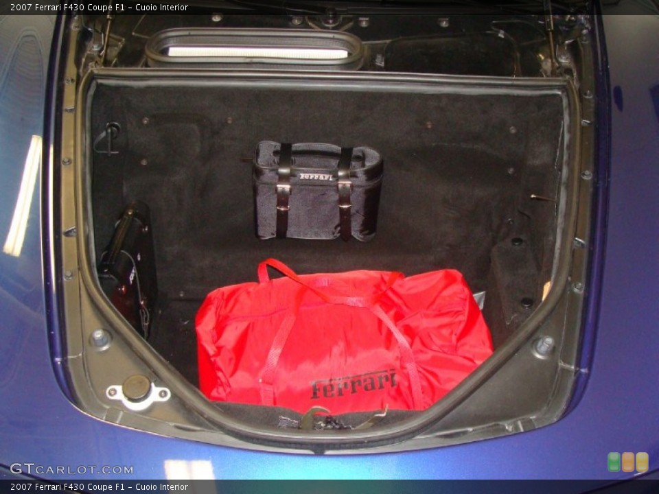 Cuoio Interior Trunk for the 2007 Ferrari F430 Coupe F1 #61044130