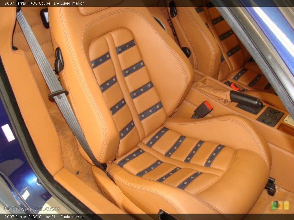 Cuoio Interior Front Seat for the 2007 Ferrari F430 Coupe F1 #61044169