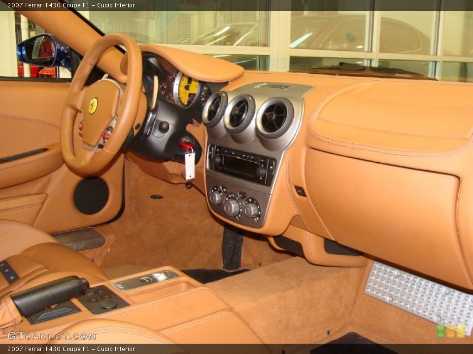 Cuoio Interior Dashboard for the 2007 Ferrari F430 Coupe F1 #61044178