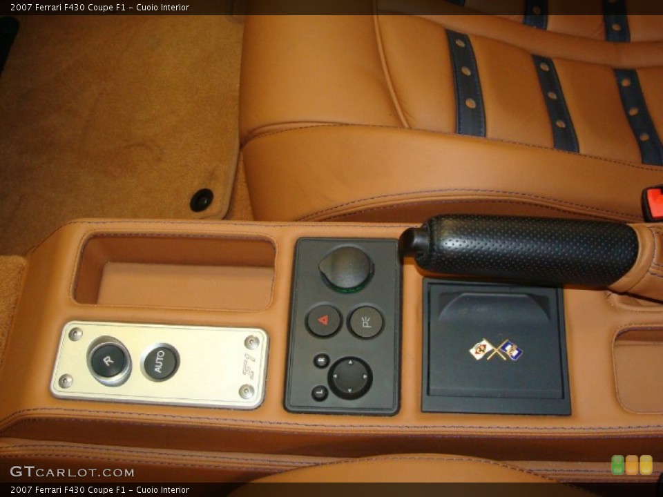Cuoio Interior Controls for the 2007 Ferrari F430 Coupe F1 #61044259