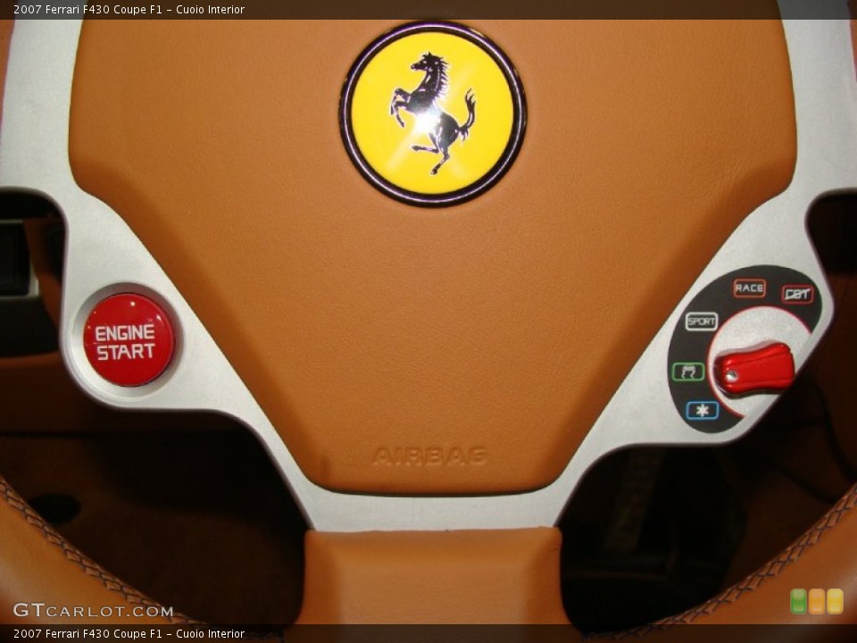 Cuoio Interior Controls for the 2007 Ferrari F430 Coupe F1 #61044268