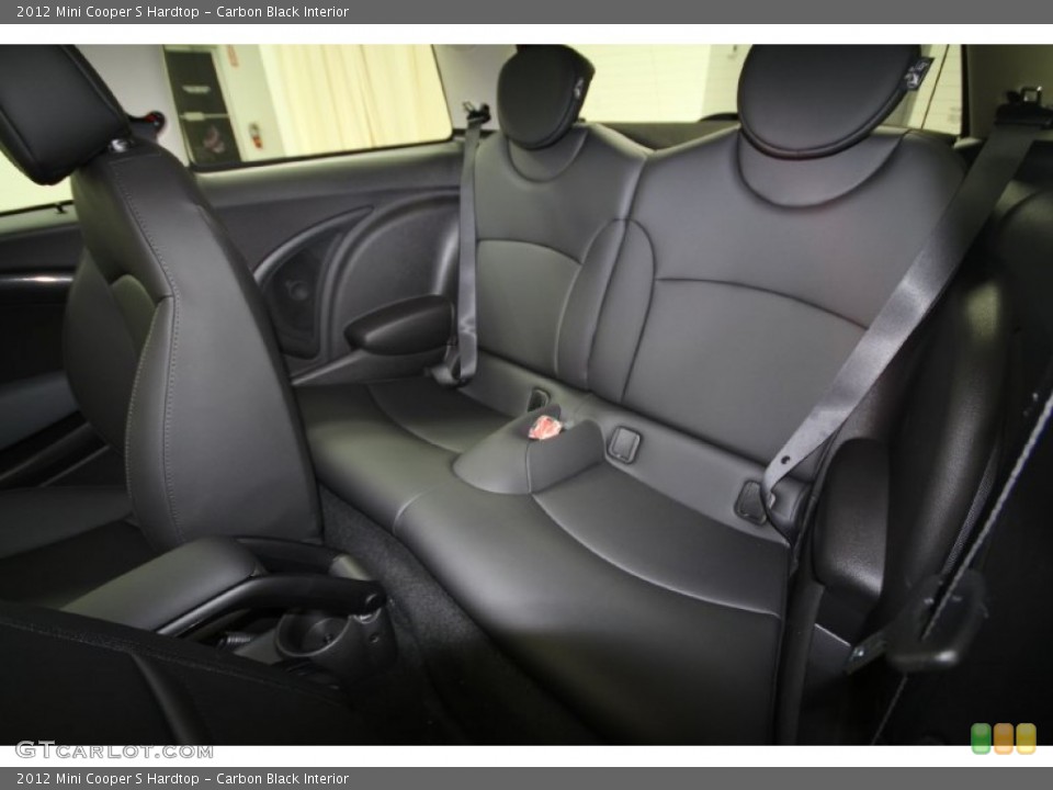 Carbon Black Interior Rear Seat for the 2012 Mini Cooper S Hardtop #61045144