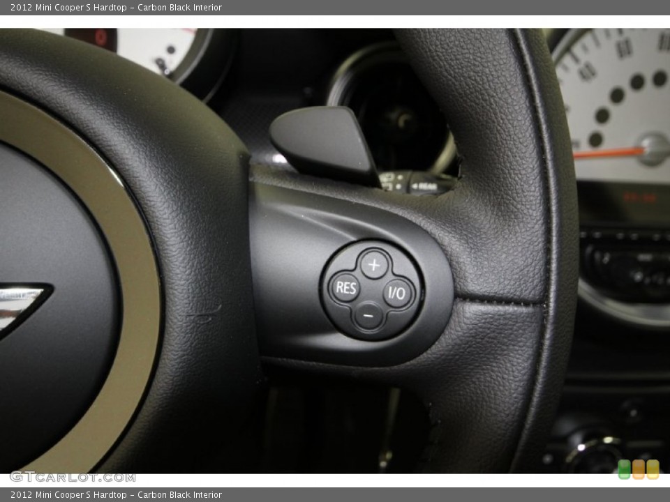 Carbon Black Interior Controls for the 2012 Mini Cooper S Hardtop #61045216