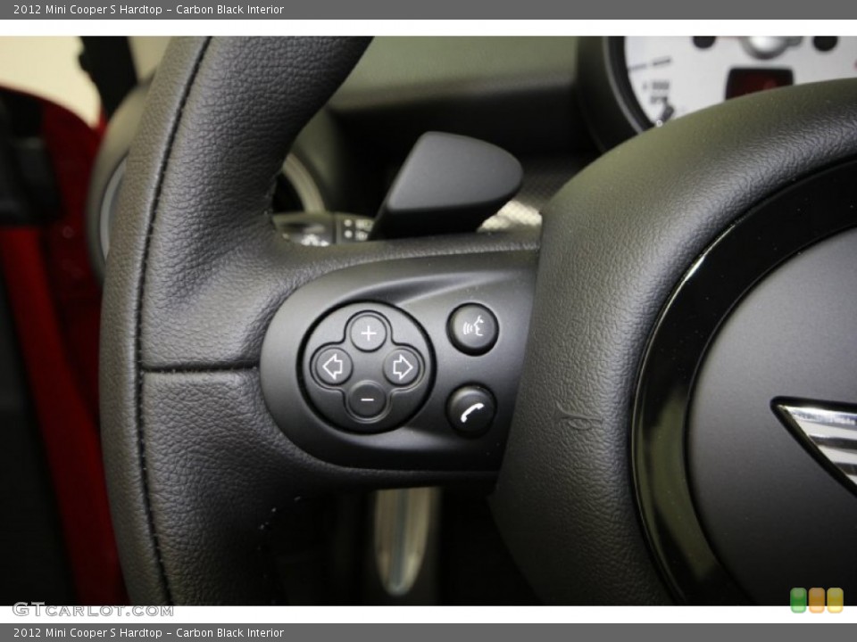 Carbon Black Interior Controls for the 2012 Mini Cooper S Hardtop #61045227