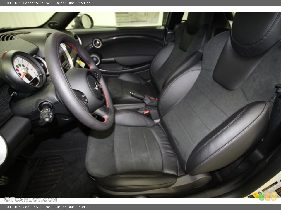Carbon Black Interior Photo for the 2012 Mini Cooper S Coupe #61045273