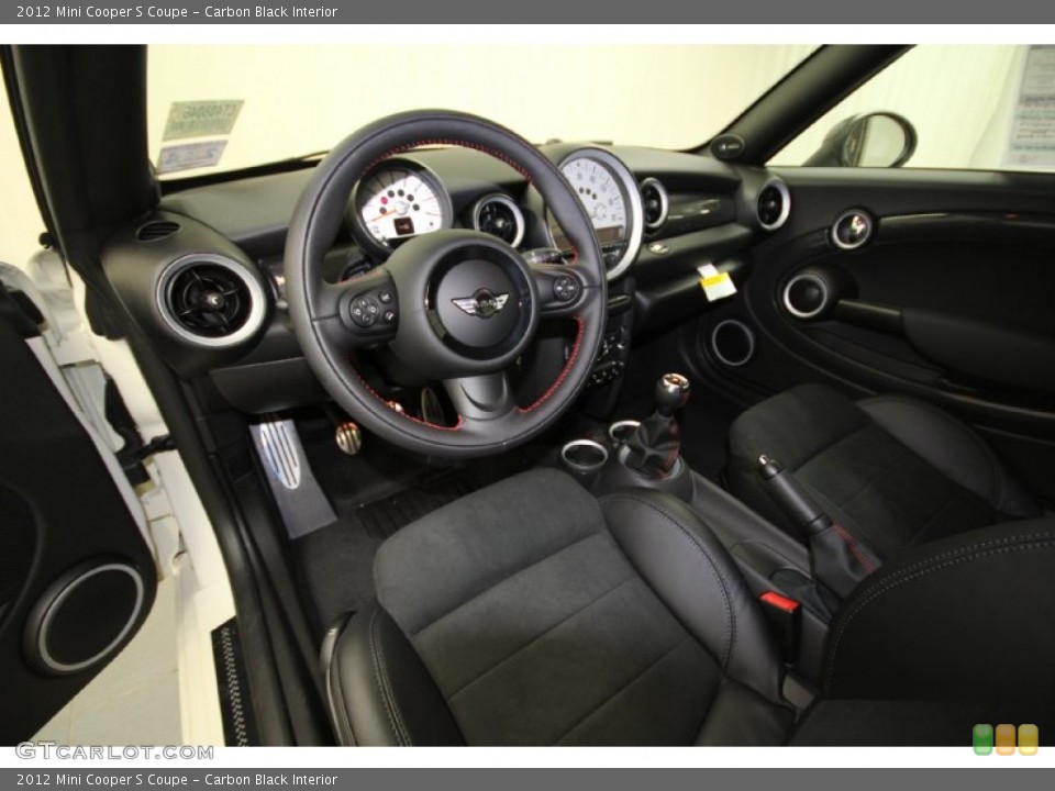 Carbon Black Interior Photo for the 2012 Mini Cooper S Coupe #61045282