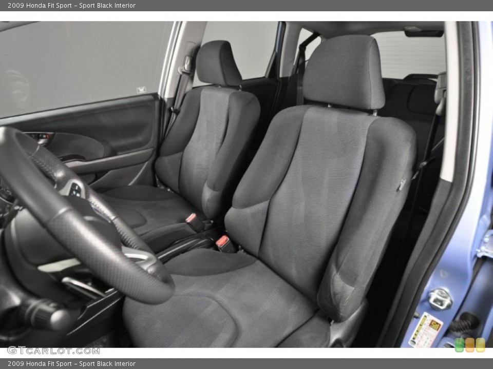 Sport Black Interior Photo for the 2009 Honda Fit Sport #61045675