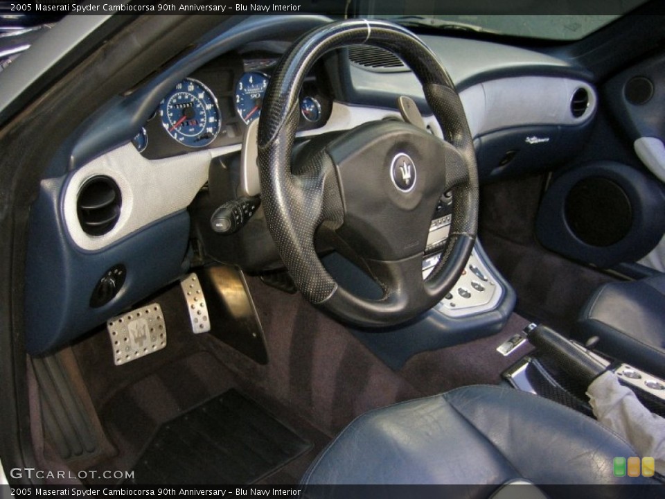 Blu Navy Interior Photo for the 2005 Maserati Spyder Cambiocorsa 90th Anniversary #61047768
