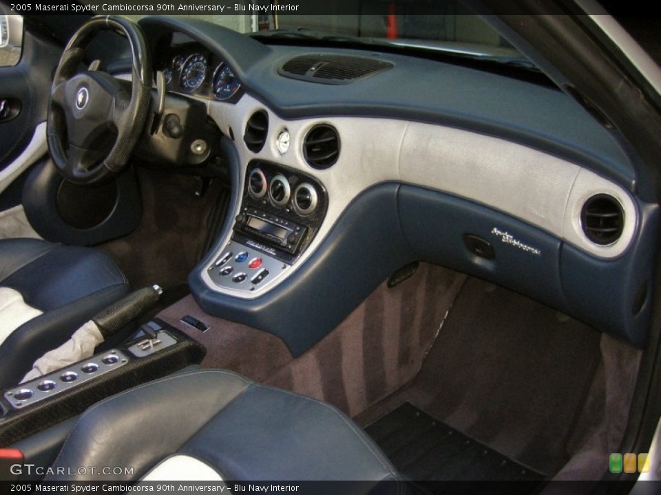 Blu Navy Interior Dashboard for the 2005 Maserati Spyder Cambiocorsa 90th Anniversary #61047775