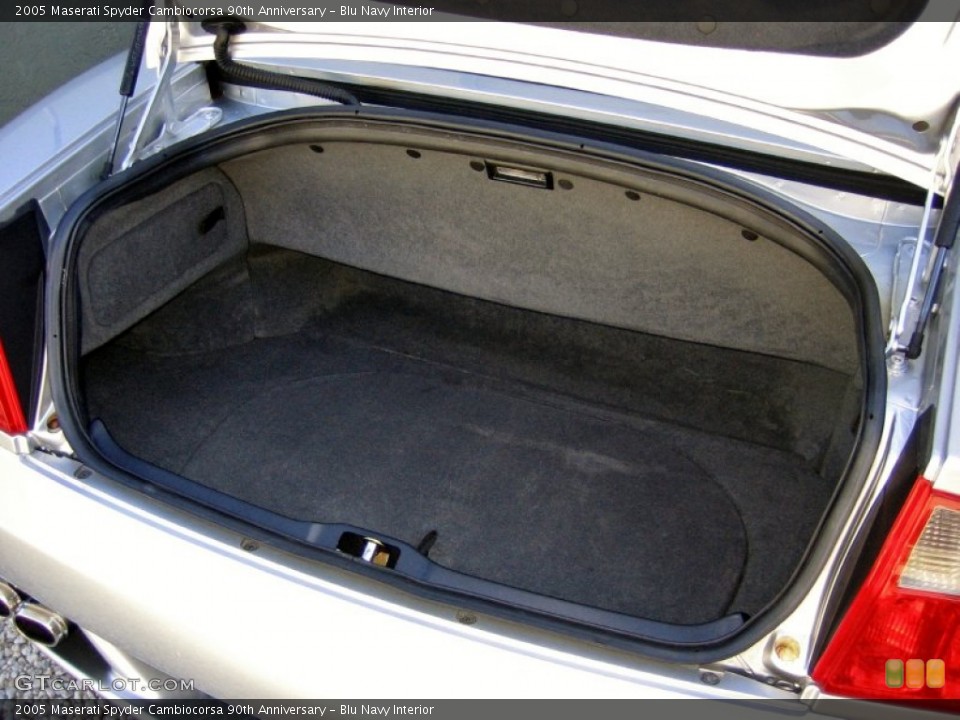 Blu Navy Interior Trunk for the 2005 Maserati Spyder Cambiocorsa 90th Anniversary #61047889