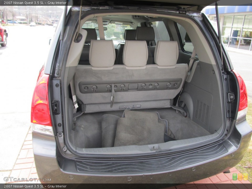 Gray Interior Trunk for the 2007 Nissan Quest 3.5 SL #61048396
