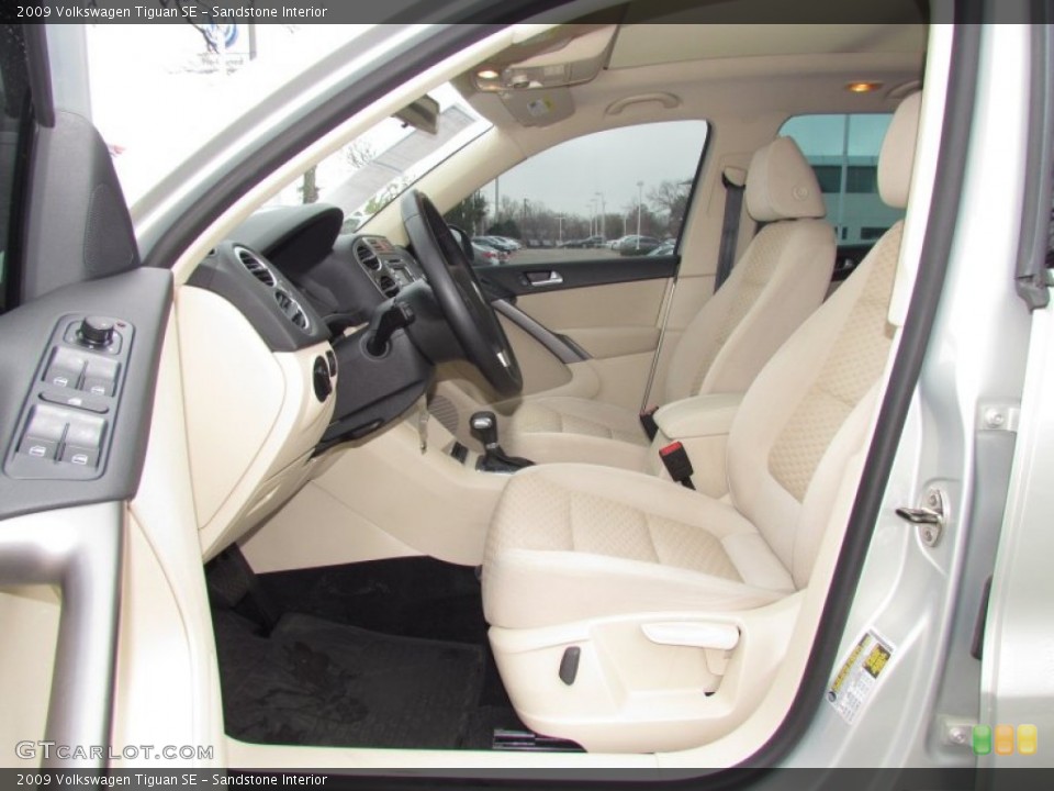 Sandstone Interior Photo for the 2009 Volkswagen Tiguan SE #61051162