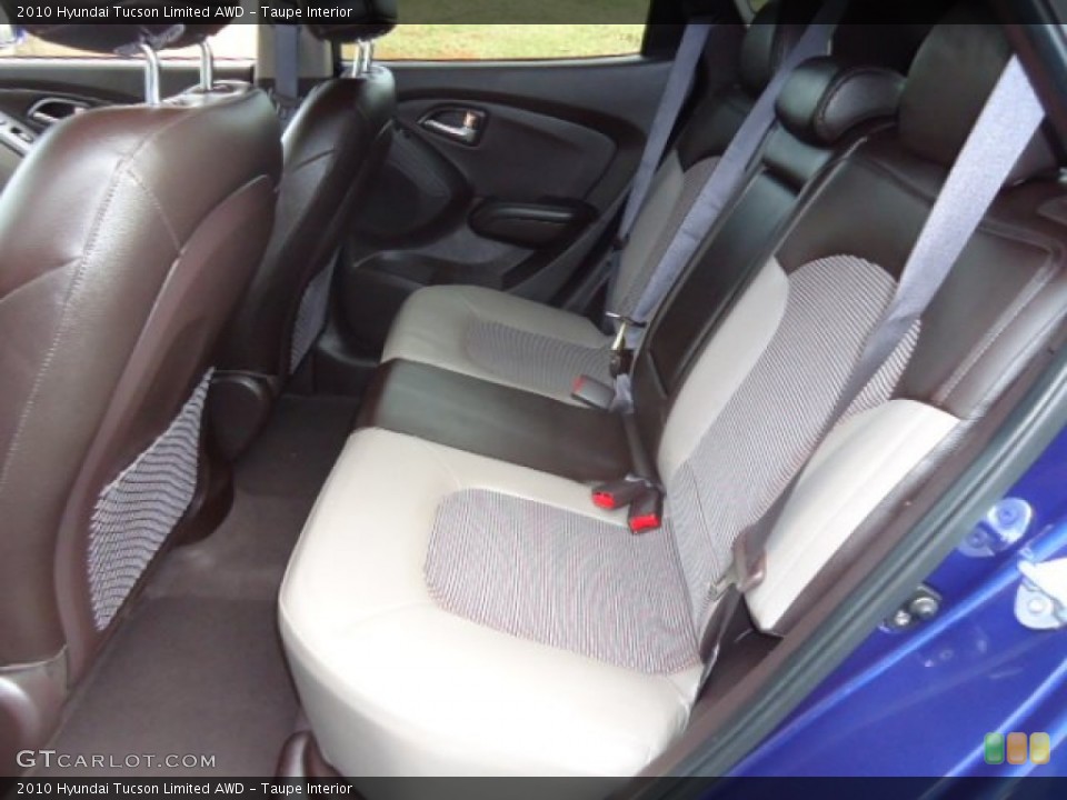 Taupe Interior Photo for the 2010 Hyundai Tucson Limited AWD #61053805