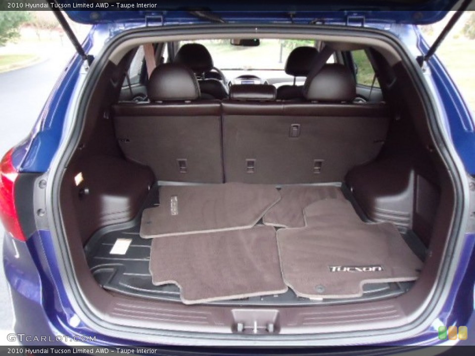 Taupe Interior Trunk for the 2010 Hyundai Tucson Limited AWD #61053814