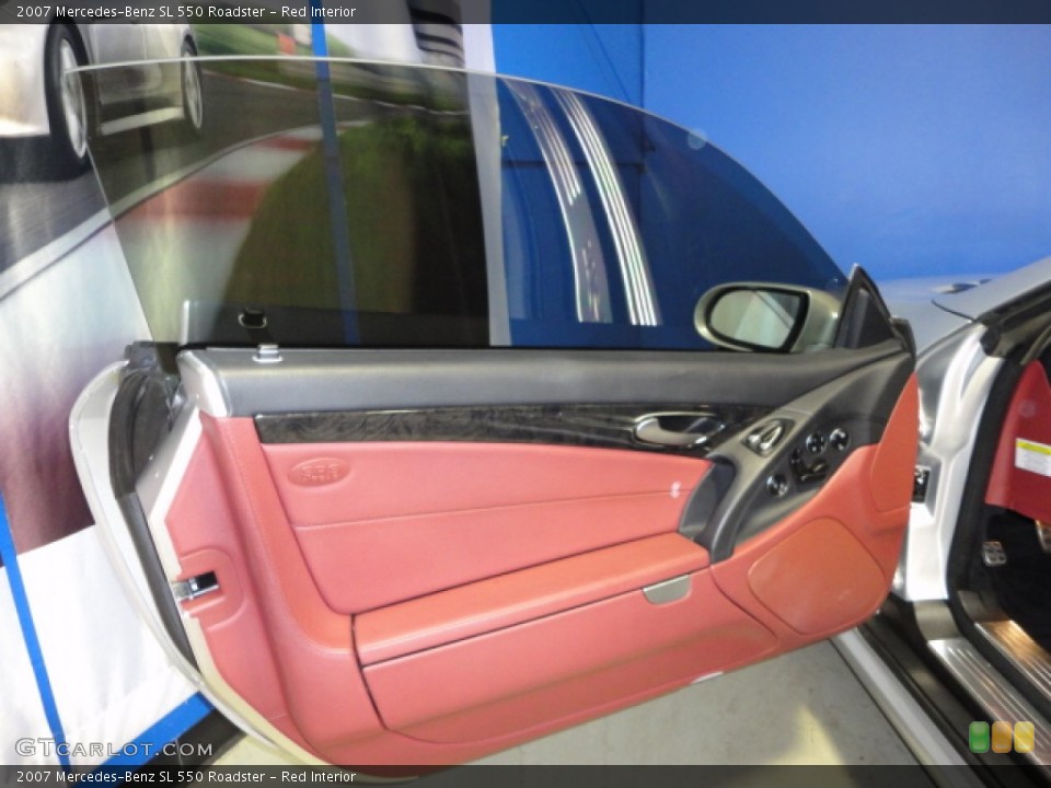 Red Interior Door Panel for the 2007 Mercedes-Benz SL 550 Roadster #61056091