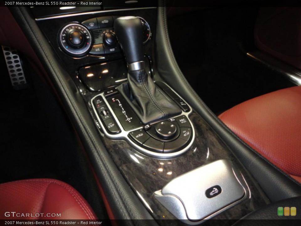 Red Interior Transmission for the 2007 Mercedes-Benz SL 550 Roadster #61056157