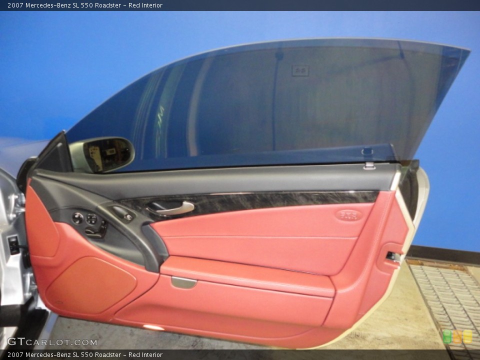 Red Interior Door Panel for the 2007 Mercedes-Benz SL 550 Roadster #61056205