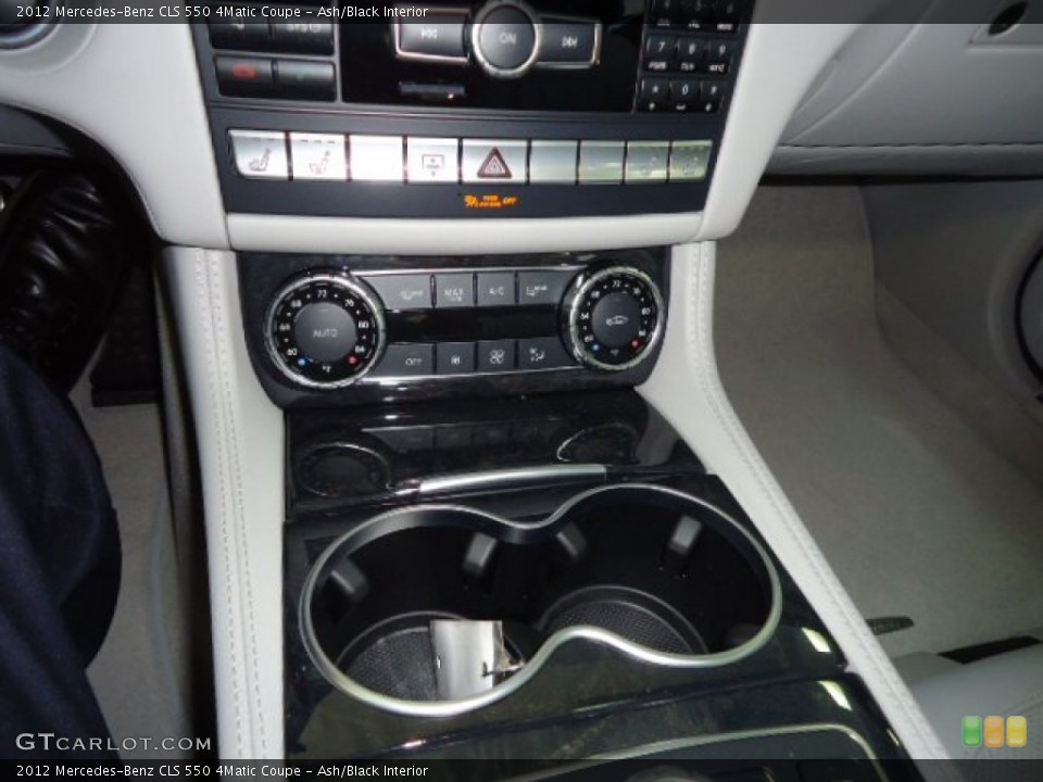Ash/Black Interior Controls for the 2012 Mercedes-Benz CLS 550 4Matic Coupe #61057339