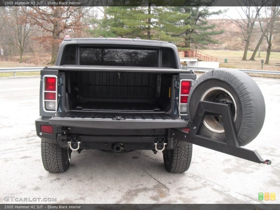 Ebony Black Interior Trunk for the 2005 Hummer H2 SUT #61059943