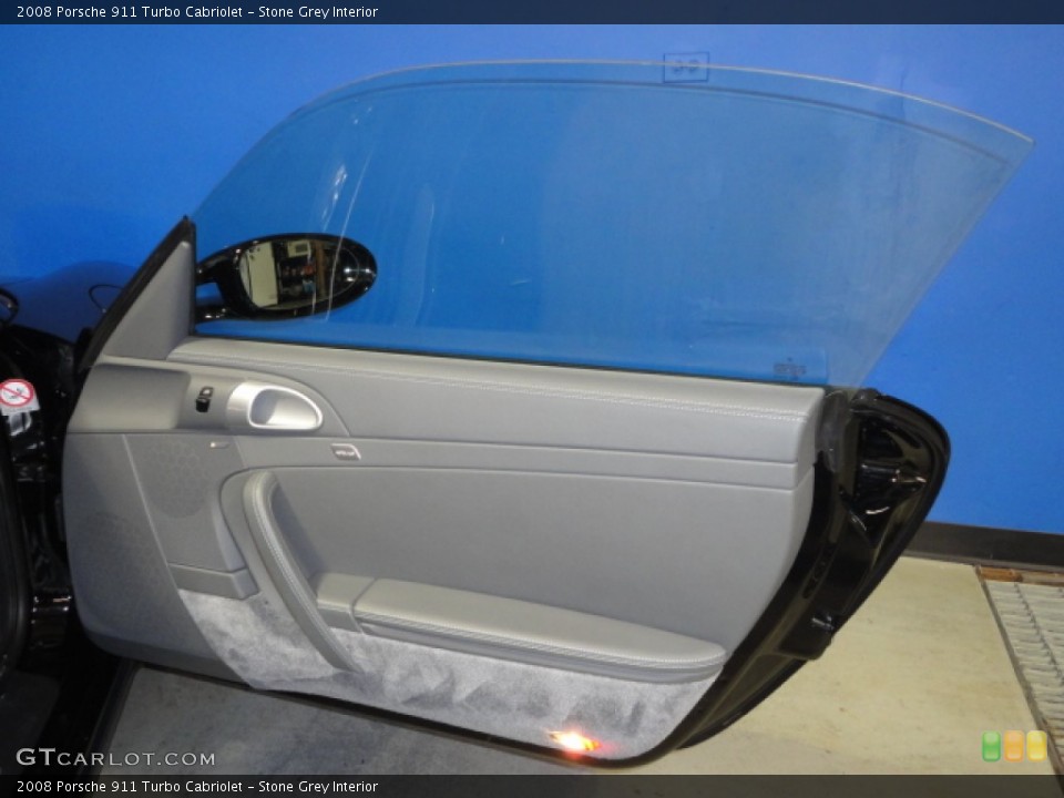 Stone Grey Interior Door Panel for the 2008 Porsche 911 Turbo Cabriolet #61060171