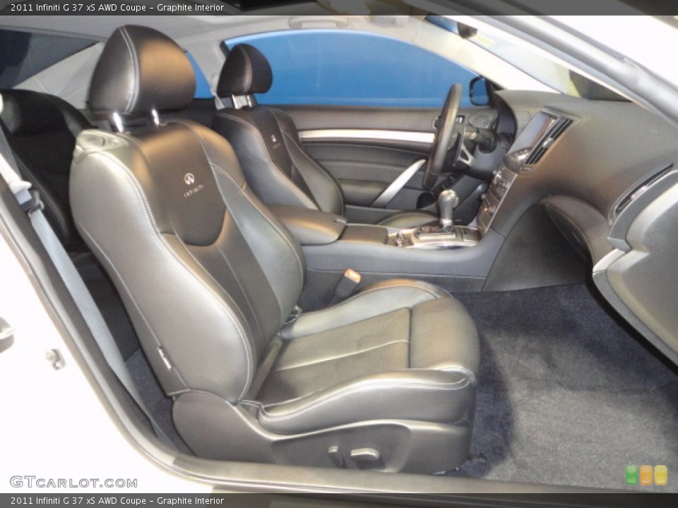 Graphite Interior Photo for the 2011 Infiniti G 37 xS AWD Coupe #61060429