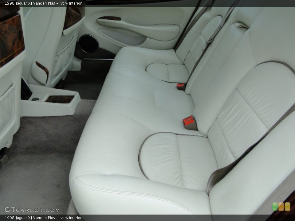 Ivory Interior Rear Seat for the 1998 Jaguar XJ Vanden Plas #61063069
