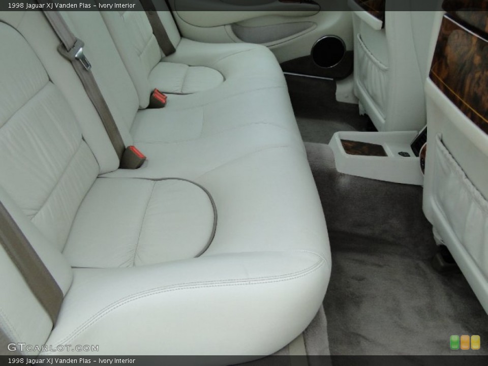 Ivory Interior Rear Seat for the 1998 Jaguar XJ Vanden Plas #61063087