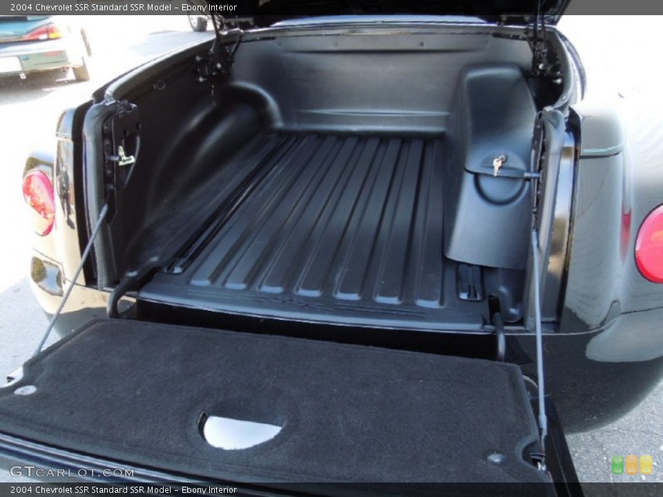 Ebony Interior Trunk for the 2004 Chevrolet SSR  #61064293