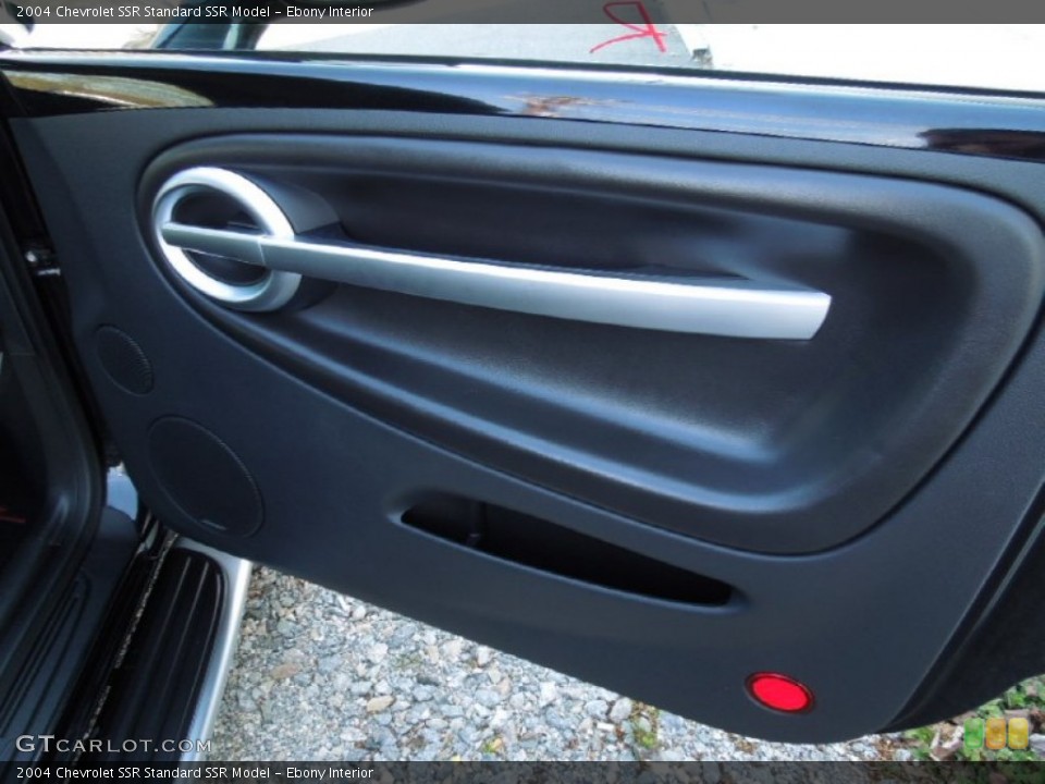 Ebony Interior Door Panel for the 2004 Chevrolet SSR  #61064323
