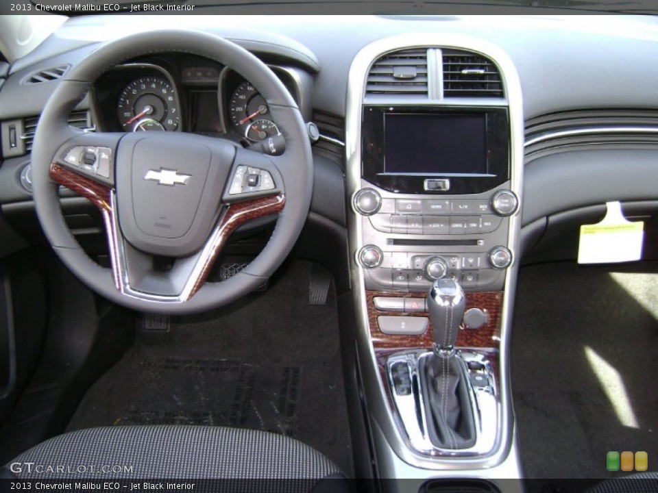 Jet Black Interior Dashboard for the 2013 Chevrolet Malibu ECO #61064356