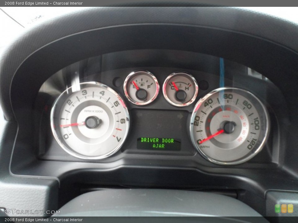 Charcoal Interior Gauges for the 2008 Ford Edge Limited #61064439