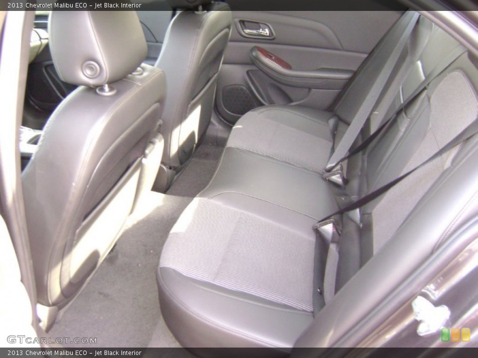 Jet Black Interior Rear Seat for the 2013 Chevrolet Malibu ECO #61064452