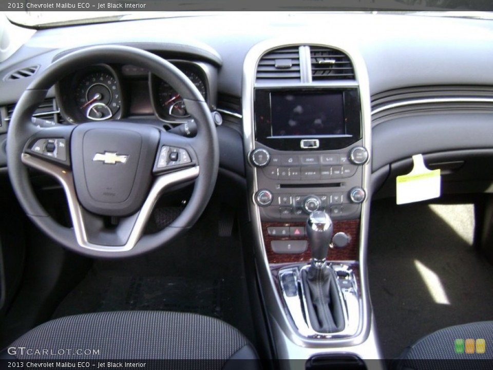 Jet Black Interior Dashboard for the 2013 Chevrolet Malibu ECO #61064458