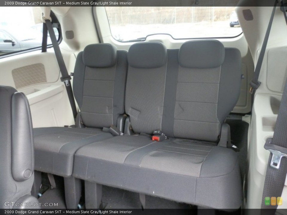Medium Slate Gray/Light Shale Interior Rear Seat for the 2009 Dodge Grand Caravan SXT #61065658