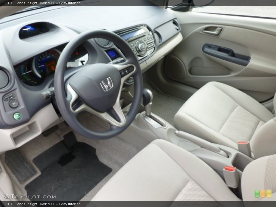 Gray Interior Prime Interior for the 2010 Honda Insight Hybrid LX #61066528