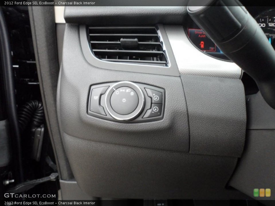 Charcoal Black Interior Controls for the 2012 Ford Edge SEL EcoBoost #61067011
