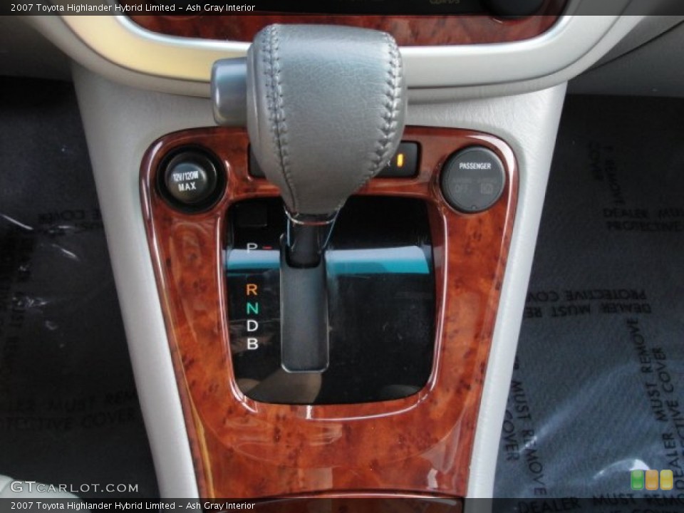Ash Gray Interior Transmission for the 2007 Toyota Highlander Hybrid Limited #61068364
